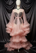 SD pink bata tul larga