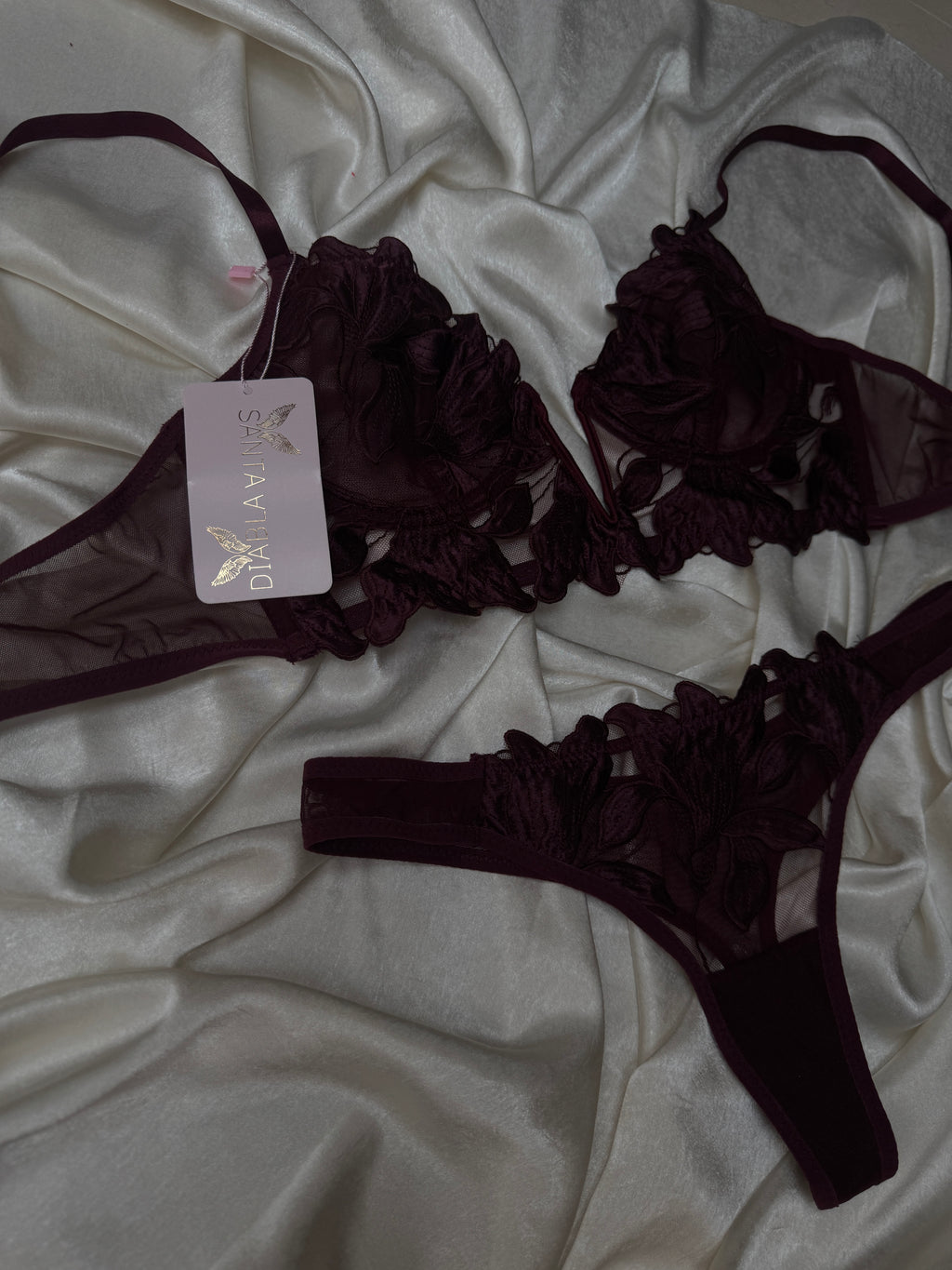 Burgundy Petals