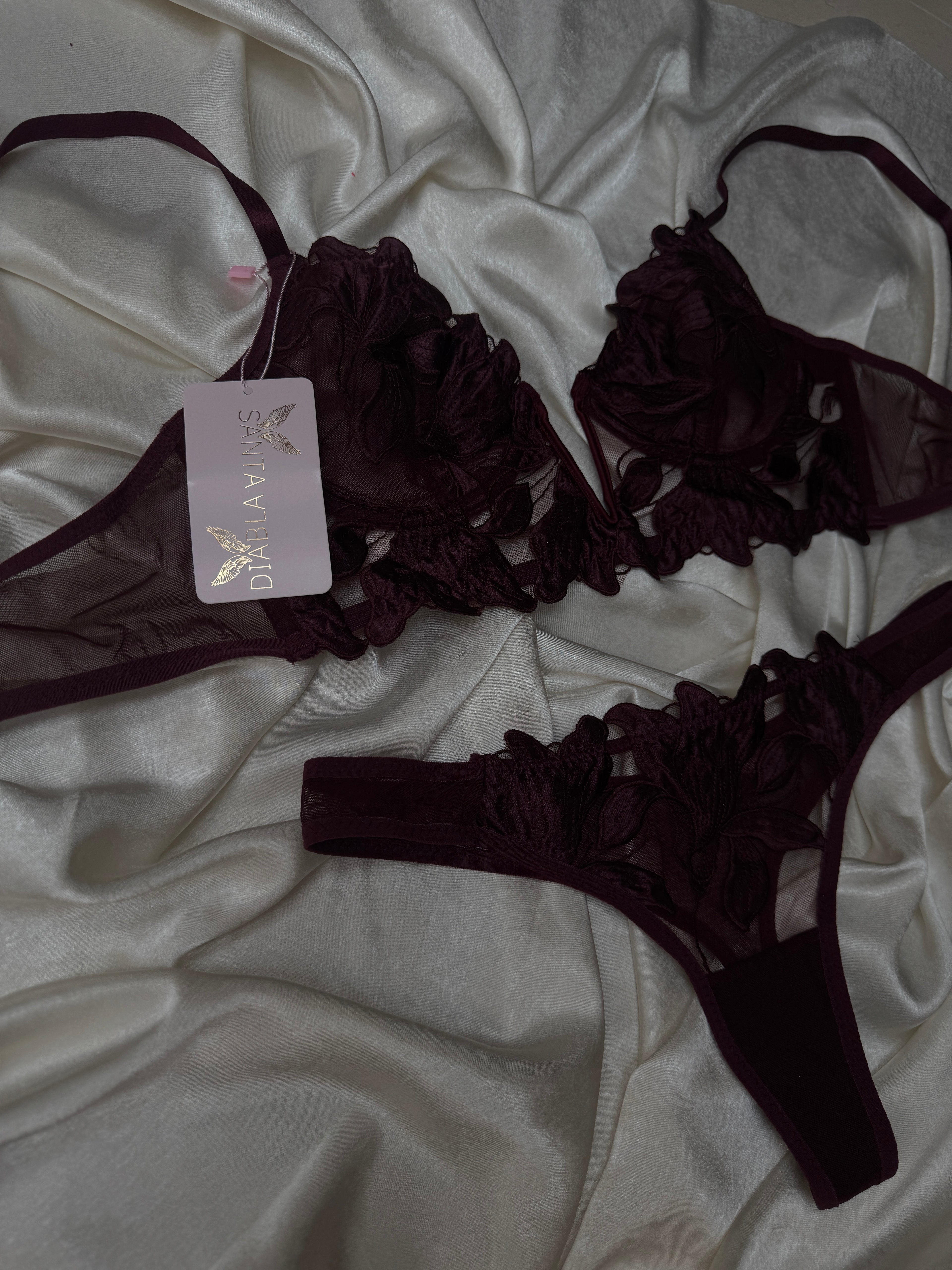 Burgundy Petals