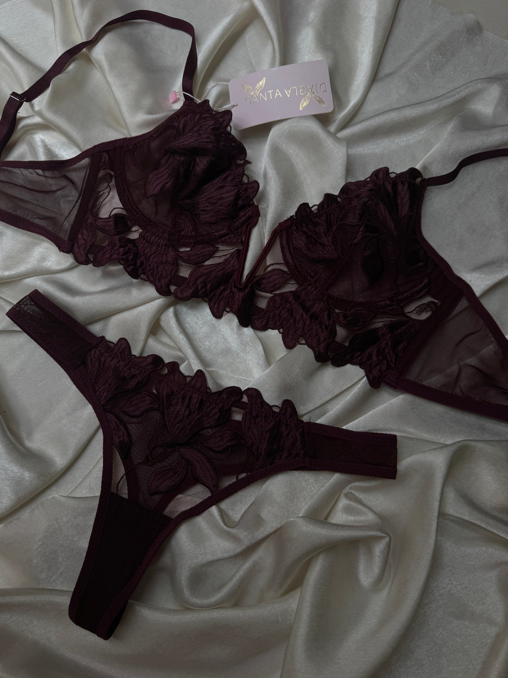 Burgundy Petals