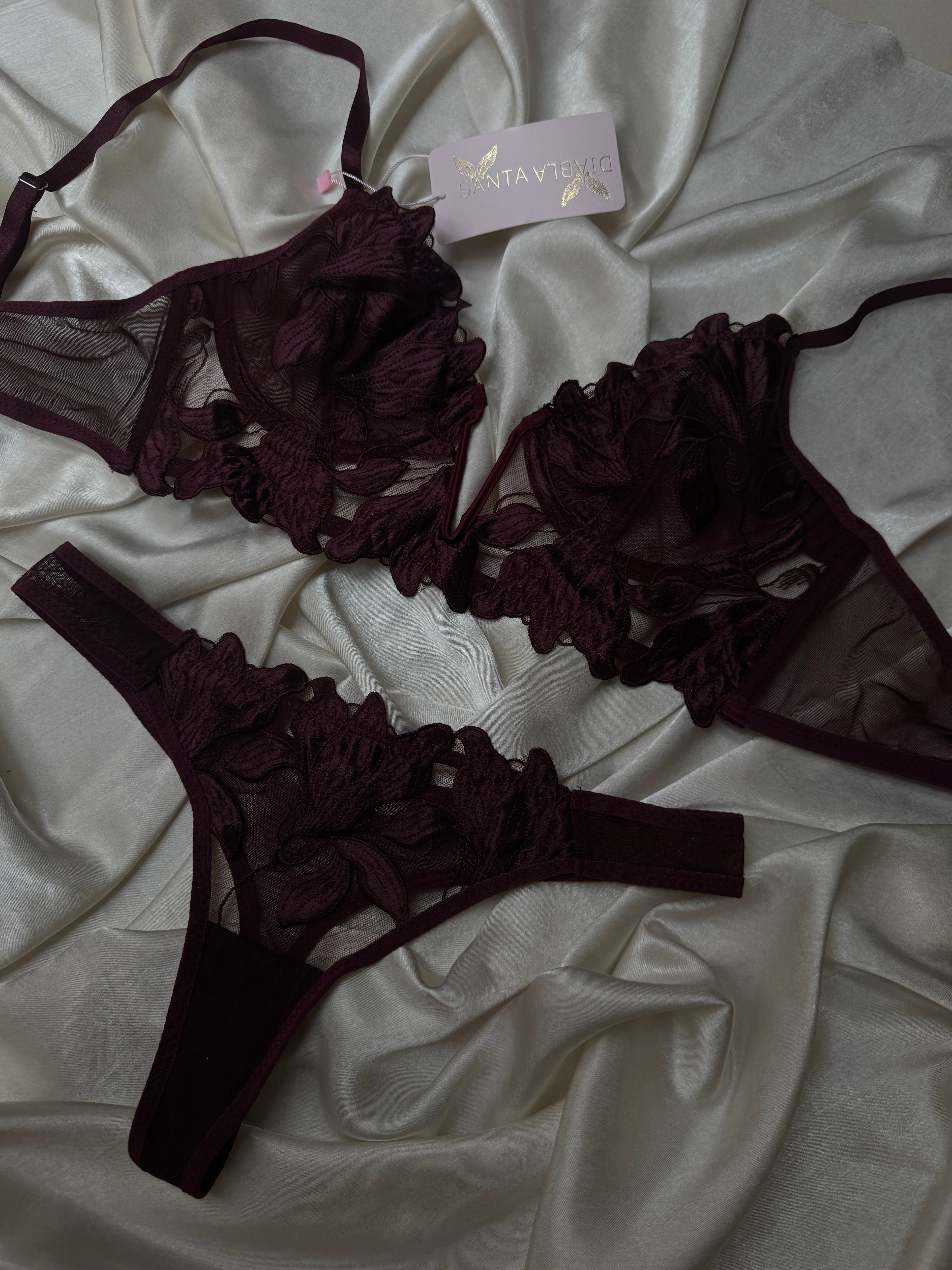 Burgundy Petals