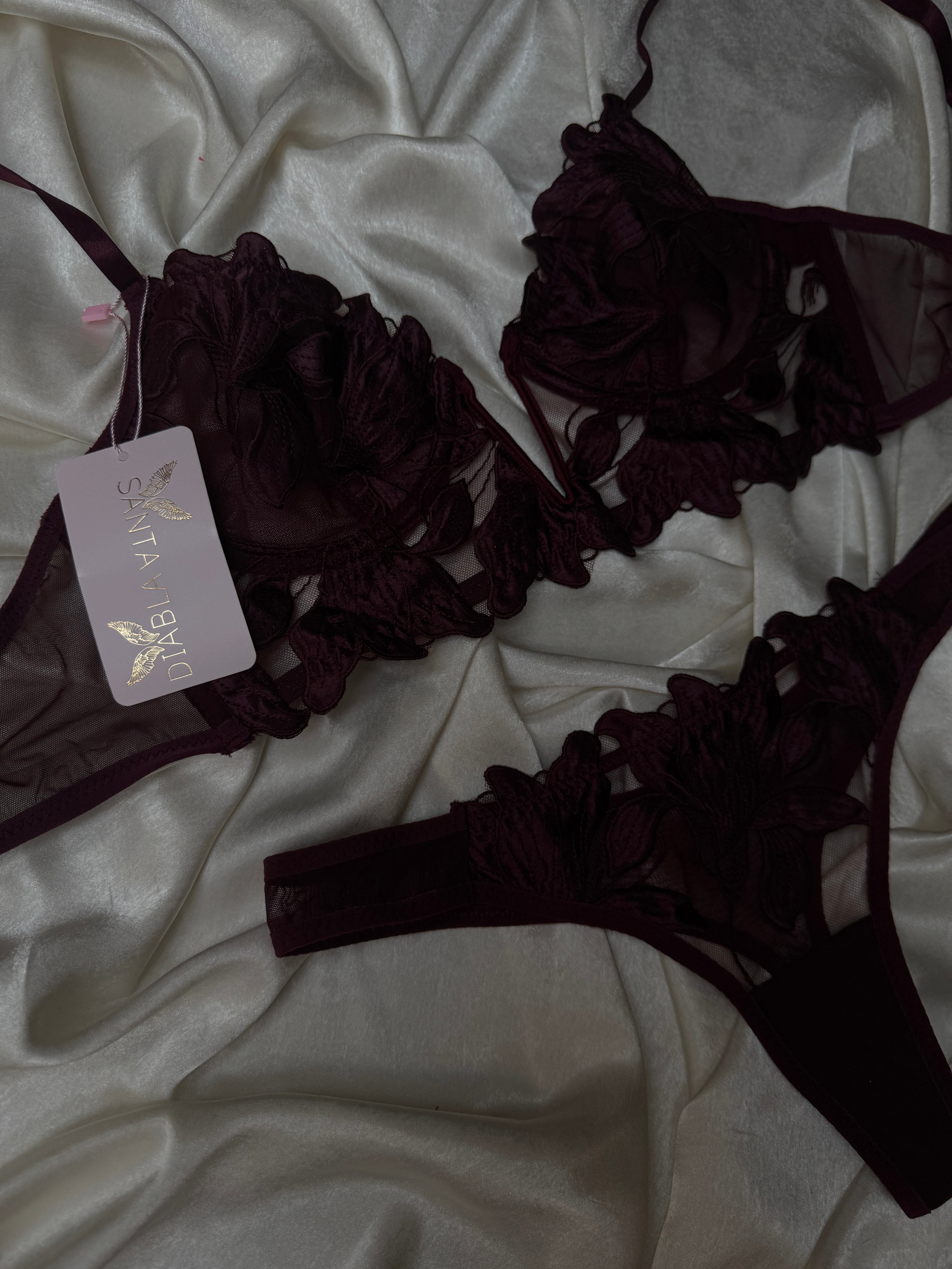 Burgundy Petals