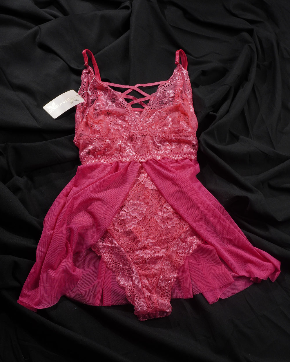 Alexa Babydoll Fucsia