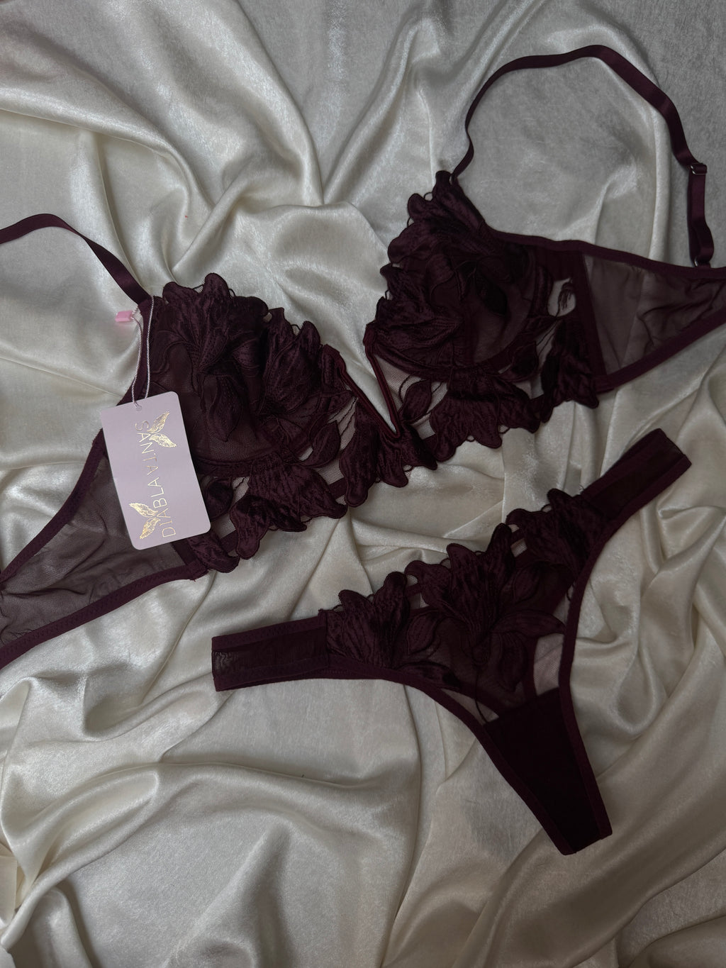 Burgundy Petals