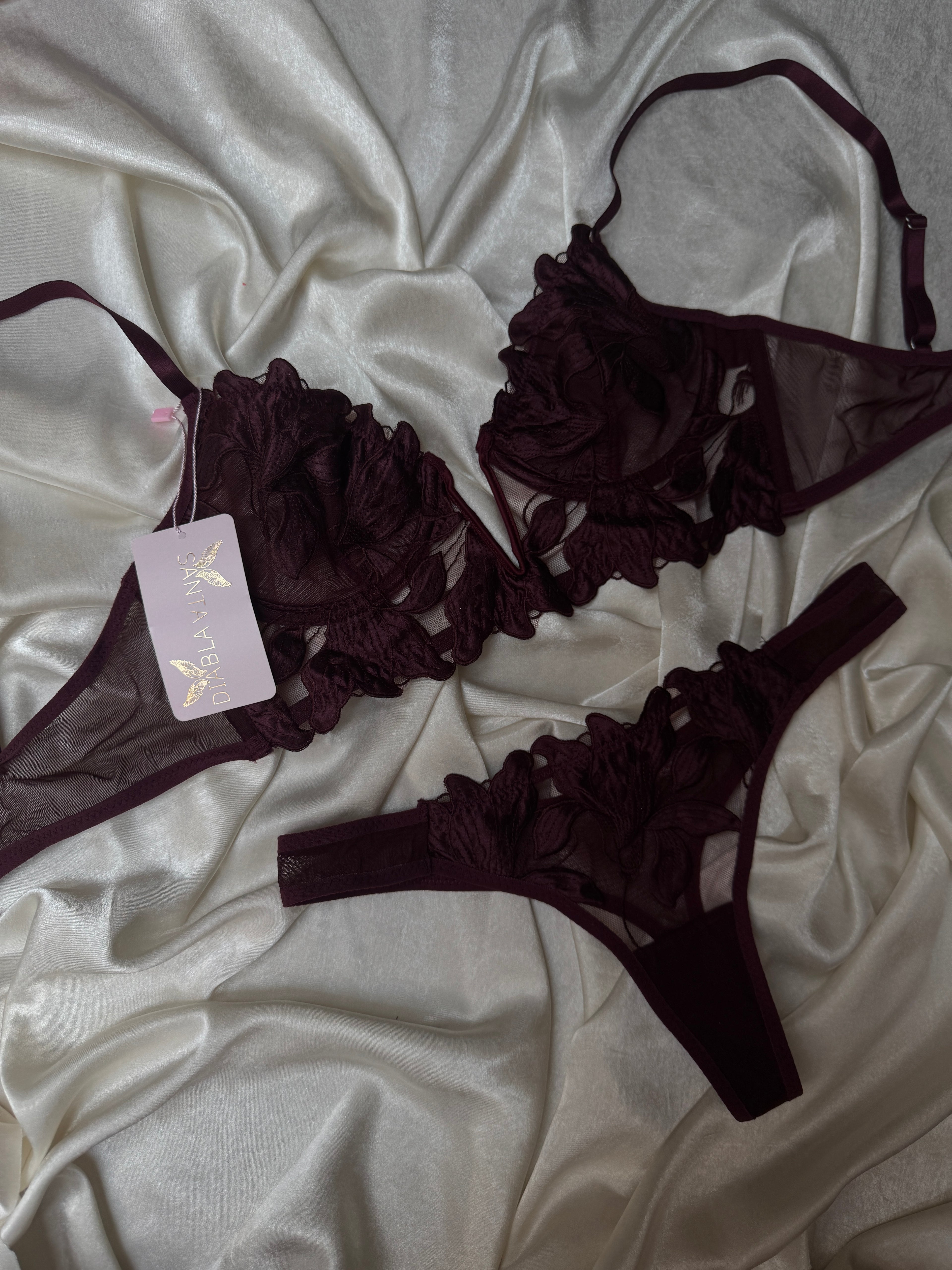 Burgundy Petals