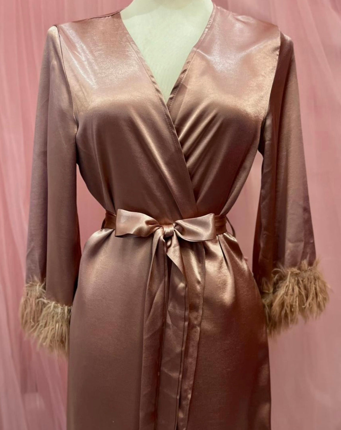 Rosegold robe