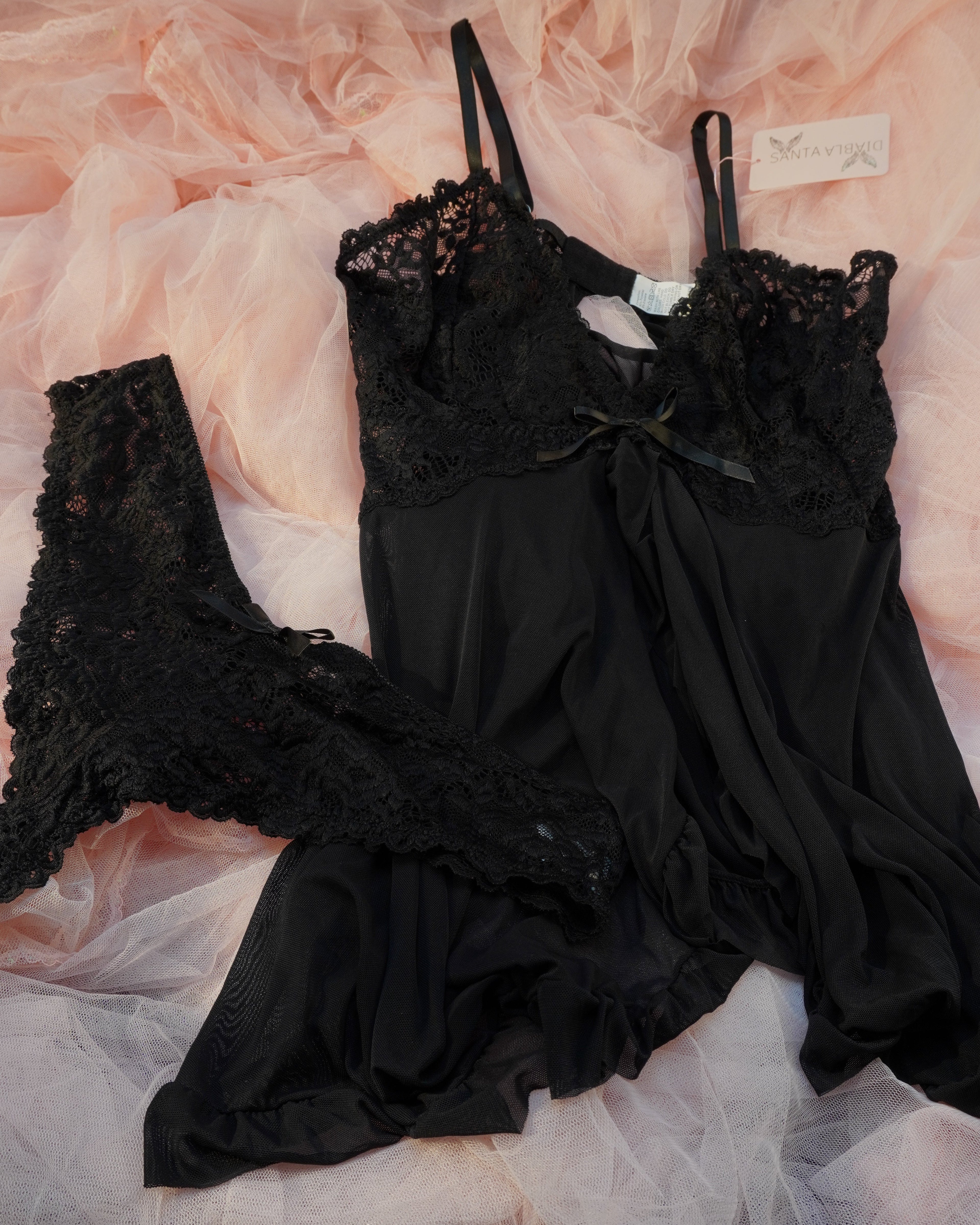 Galia Babydoll Black