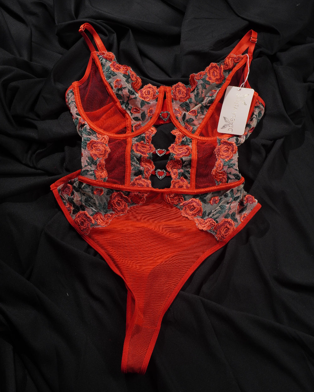 Red Flower Body